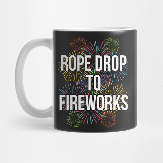 Rope Drop To Fireworks Theme Park by charlescheshire